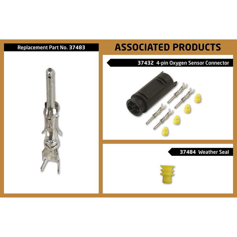 Connect Non-Insulated Male Terminals 50pc 37483 Tool Connection - Dynamic Drive
