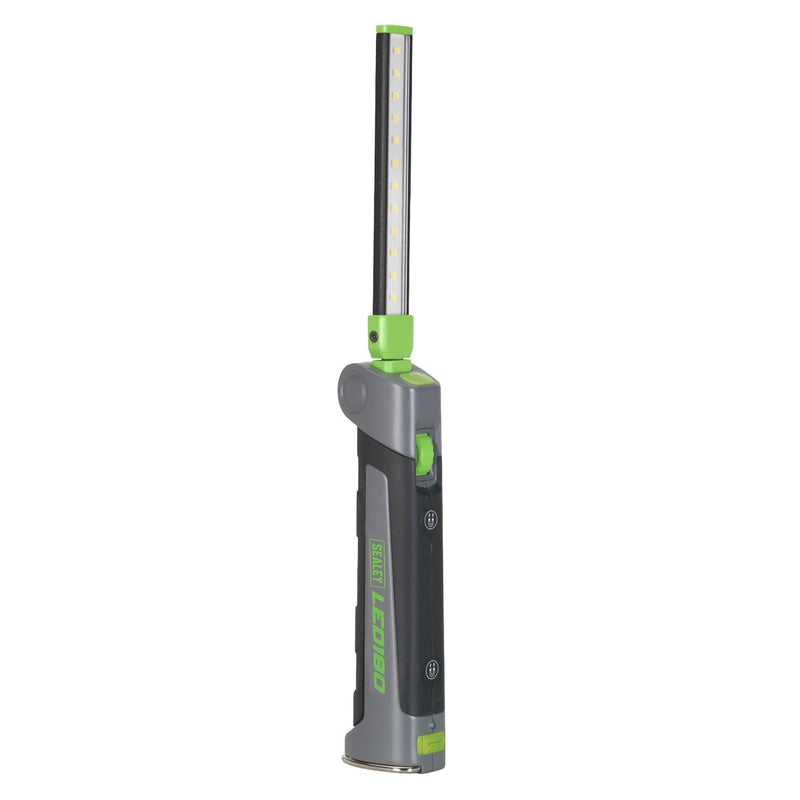Sealey Rechargeable Slim Folding Inspection Light 4W & 1W SMD LED Lithium-ion Sealey - Dynamic Drive