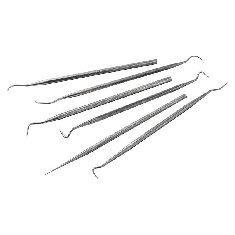 Faithfull Picks & Carvers Set 6 Piece Stainless Steel Faithfull - Dynamic Drive