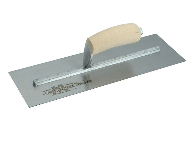 Marshalltown MXS77 Cement Trowel Wooden Handle 18 x 4.1/2in Marshalltown - Dynamic Drive