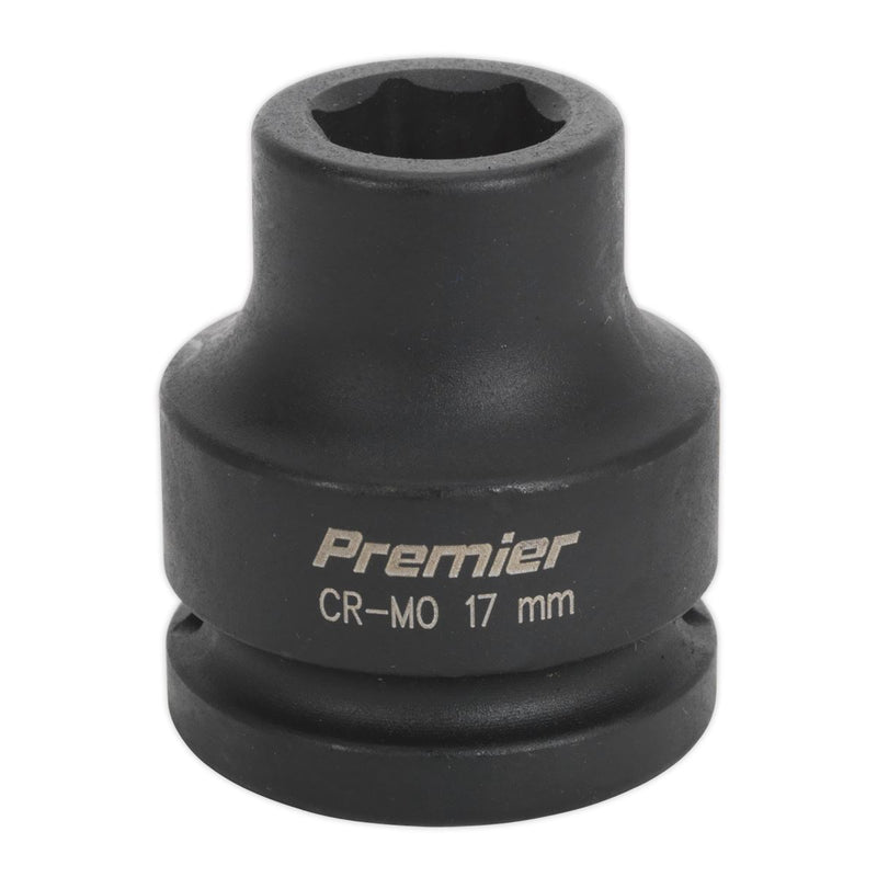 Sealey Impact Socket 17mm 3/4"Sq Drive IS3417 Sealey - Dynamic Drive