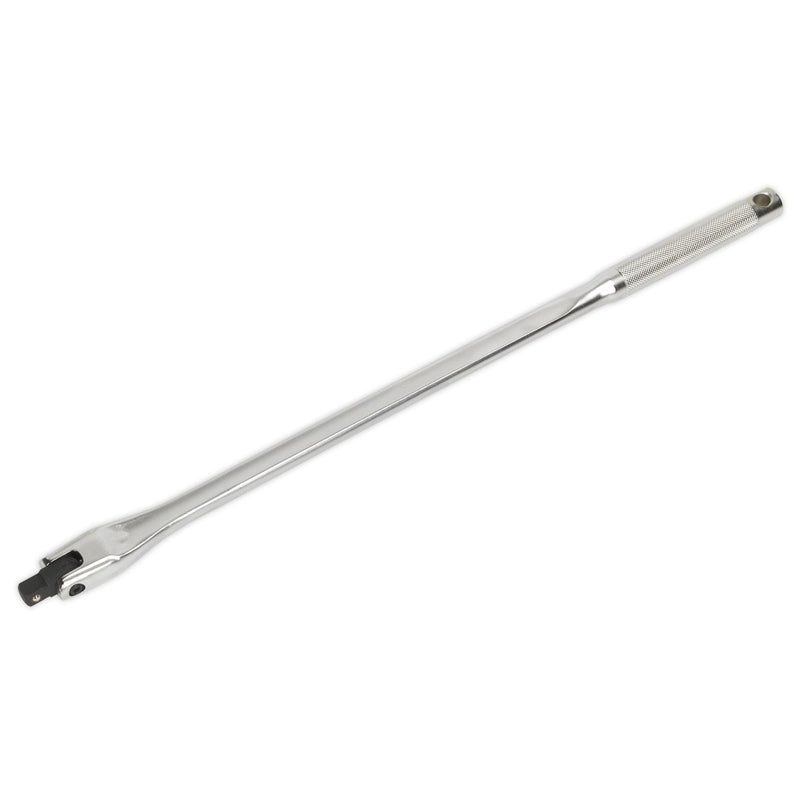 Sealey Premier 600mm 1/2" Drive Breaker Bar Flexi Head Socket Wrench Sealey  - Dynamic Drive