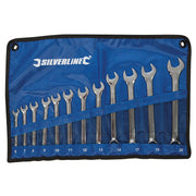 Silverline Combination Spanner Set 12pce 6 - 22mm 633799 Silverline  - Dynamic Drive