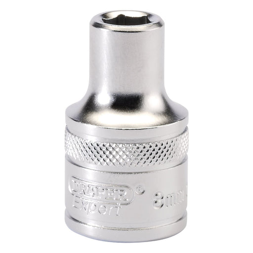 Draper 6 Point Metric Socket, 1/2" Sq. Dr., 8mm 16595 Draper - Dynamic Drive