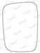 Summit Stick-On Standard Mirror Glass fits Isuzu Trooper RHS Summit - Dynamic Drive