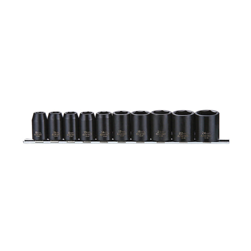 Teng Tools 1/2" Impact Socket Clip Rail Set ANSI 10 Pieces Teng Tools - Dynamic Drive