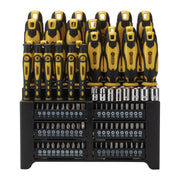 Draper Screwdriver and Bit Set, Yellow (103 Piece) 28012 Draper - Dynamic Drive