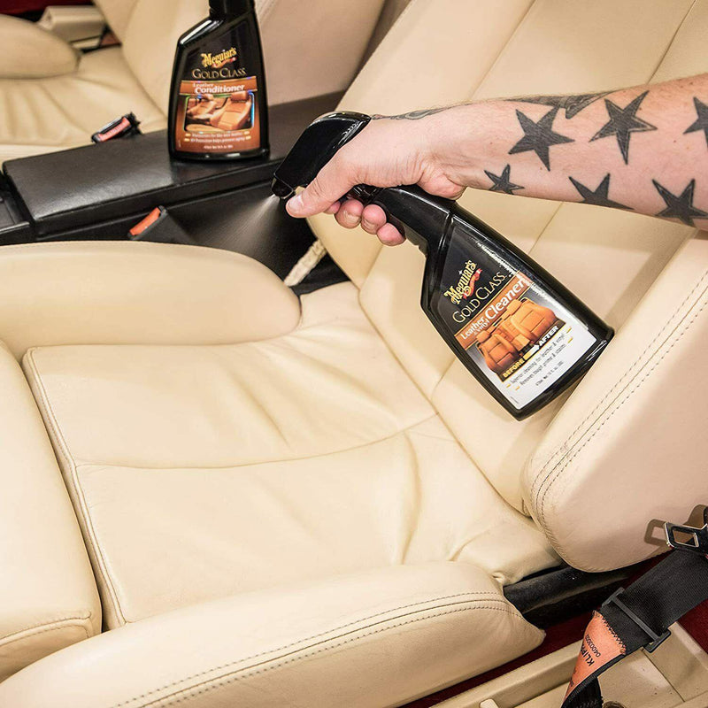 Meguiar's G18516EU Gold Class Leather and Vinyl Cleaner 473ml Meguiar's  - Dynamic Drive