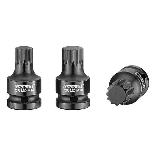 Teng Tools 1/2" XZN/Triple Square Impact Socket 78mm 17 Teng Tools - Dynamic Drive