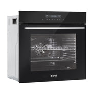 Baridi Integrated Fan-Assisted Electric Oven 60cm 72L Capacity - Black Baridi - Dynamic Drive