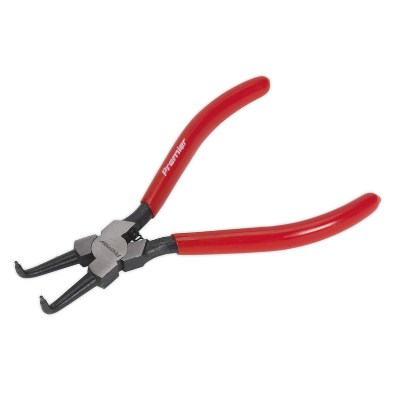 Sealey Circlip Pliers Internal Bent Nose 180mm AK84543 Sealey - Dynamic Drive