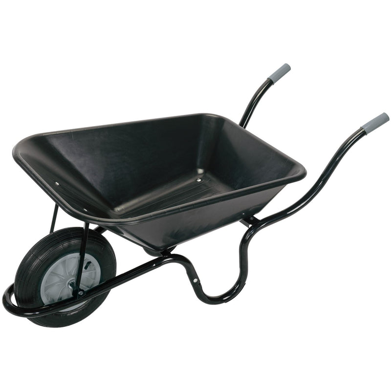 Draper Heavy Duty Plastic Tray Wheelbarrow, 85L 17993 Draper - Dynamic Drive