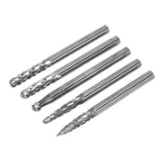 Sealey Micro Carbide Burr Set 5pc MCBSET01 Sealey - Dynamic Drive