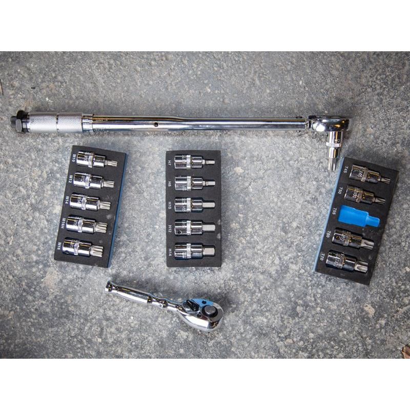 Bluespot Tools 2005 Torque Wrench 1/2in Drive 40-210Nm BlueSpot Tools - Dynamic Drive