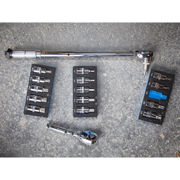 Bluespot Tools 2005 Torque Wrench 1/2in Drive 40-210Nm BlueSpot Tools - Dynamic Drive