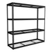 Heavy-Duty Modular Racking Unit 4 Mesh Shelves 300kg Capacity Per Level 1820mm Sealey - Dynamic Drive