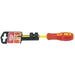 Draper VDE Approved Fully Insulated Plain Slot Screwdriver, 2.5 x 75mm (Display Draper - Dynamic Drive