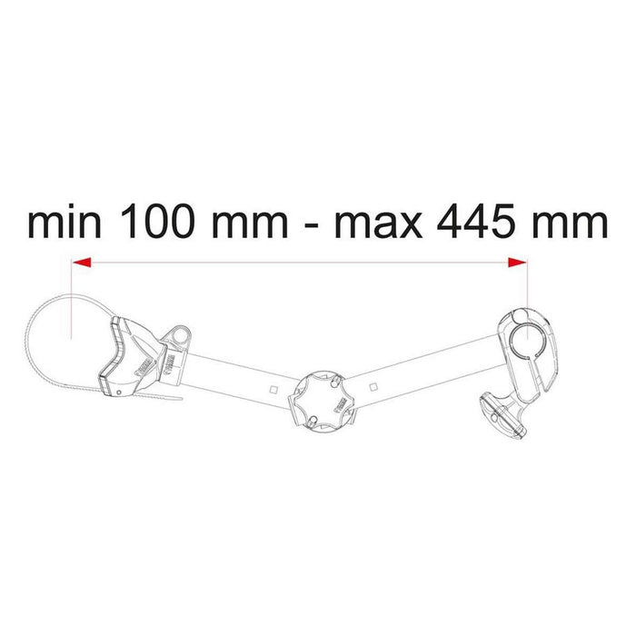 Fiamma Bike-Block Pro S D 1 Aluminium (08831D01-) Fiamma - Dynamic Drive