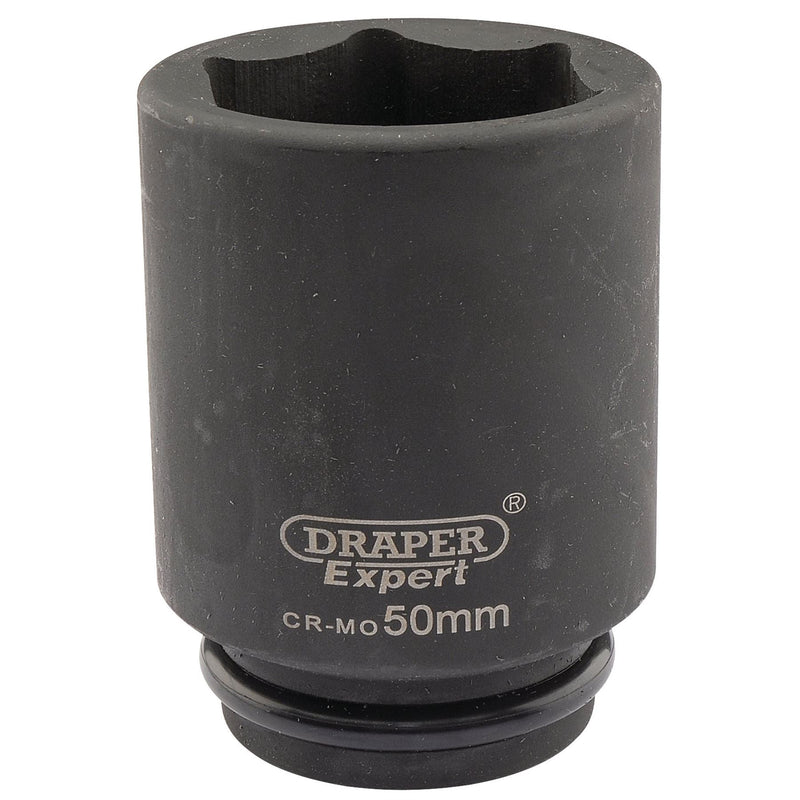 Draper Expert HI-TORQ 6 Point Deep Impact Socket, 3/4" Sq. Dr., 50mm Draper - Dynamic Drive