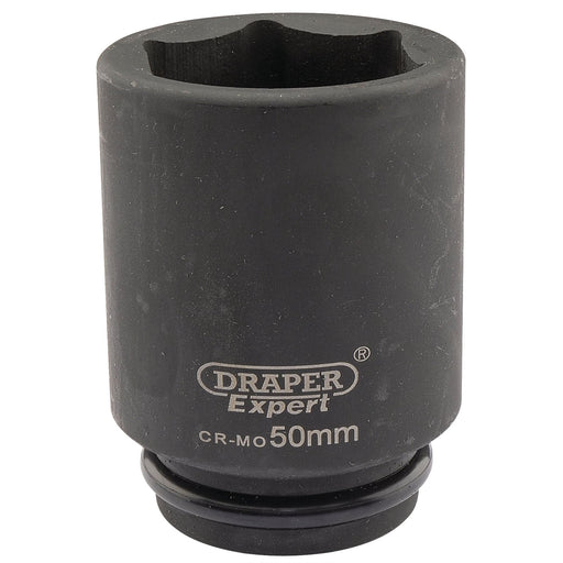 Draper Expert HI-TORQ 6 Point Deep Impact Socket, 3/4" Sq. Dr., 50mm Draper - Dynamic Drive