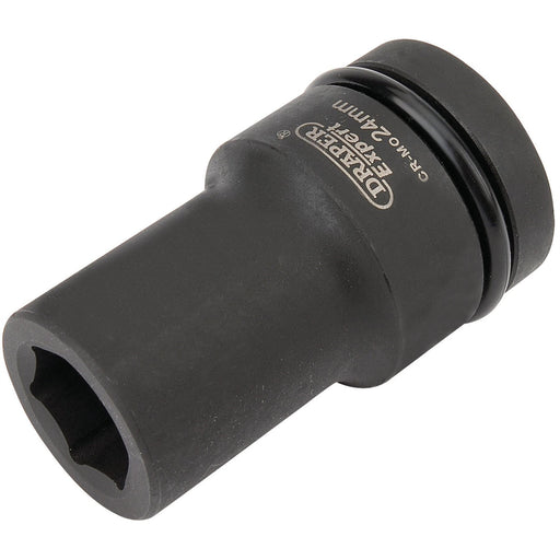 Draper Expert HI-TORQ 6 Point Deep Impact Socket, 1" Sq. Dr., 24mm Draper - Dynamic Drive