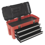 Sealey Toolbox 585mm 3 Drawer Portable AP1003 Sealey - Dynamic Drive