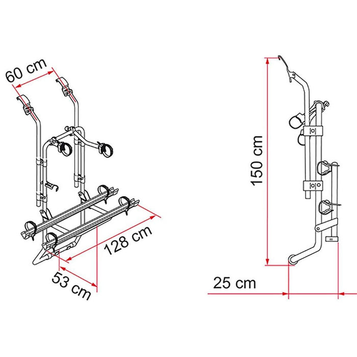 Fiamma Carry-Bike Ford Transit (02093A60A) Fiamma - Dynamic Drive