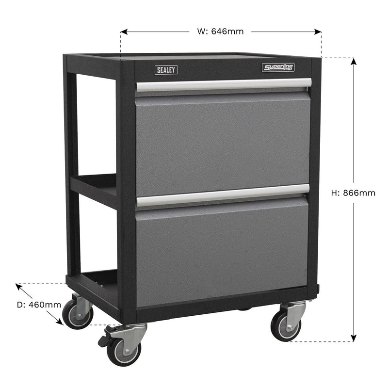 Sealey Modular Mobile Workshop Trolley APMS66 Sealey - Dynamic Drive