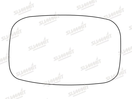 Summit Stick-On Standard Mirror Glass fits Rover 800 LHS Summit - Dynamic Drive