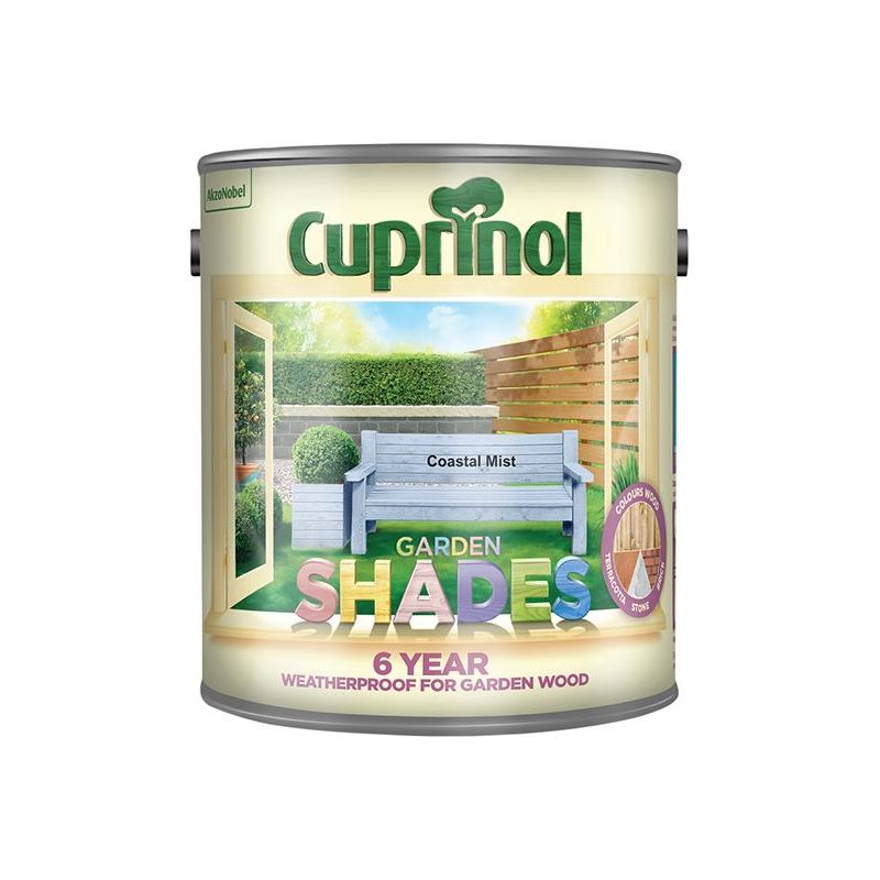 Cuprinol Garden Shades Coastal Mist 2.5 litre Cuprinol - Dynamic Drive