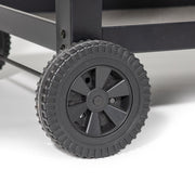 Dellonda Plancha Trolley with Utensil Holder - Stainless Steel Top Dellonda - Dynamic Drive