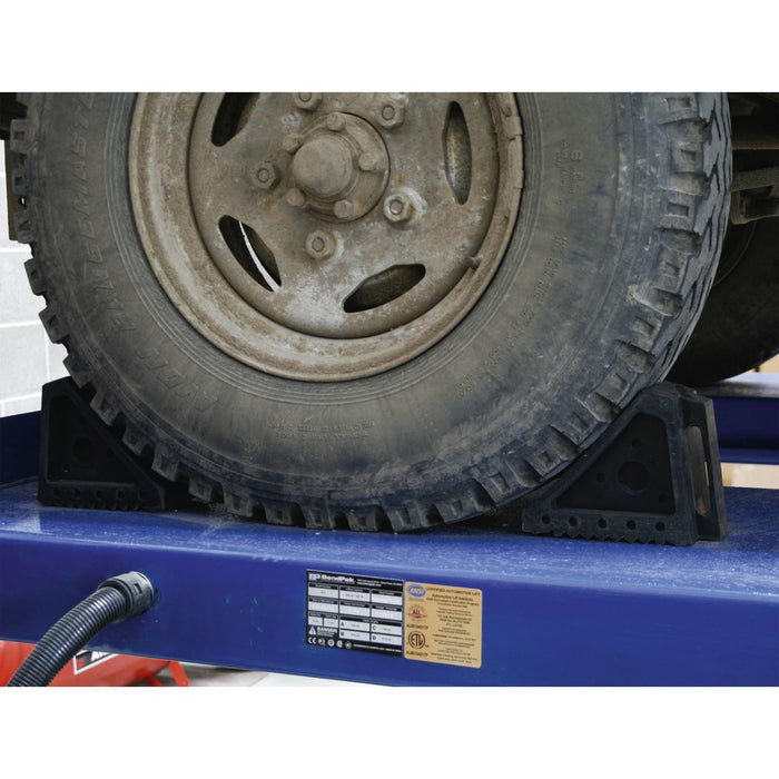 Sealey Rubber Wheel Chocks 1.8kg - Pair WC01 Sealey  - Dynamic Drive