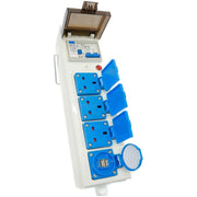 Caravan Camping 5 Way Mobile Mains USB Power Hookup Extension Lead RCD Unit C429 Leisurewize  - Dynamic Drive