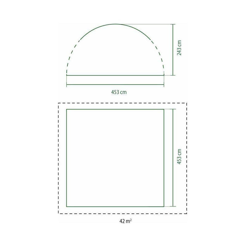 Coleman Event Dome XL 4.5M with 4 Screen Walls Camping Caravan Shelter Coleman - Dynamic Drive