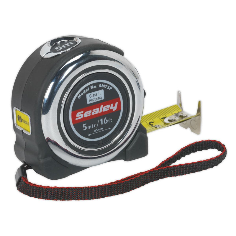 Sealey Professional Measuring Tape 5m(16ft) SMT5P Sealey  - Dynamic Drive