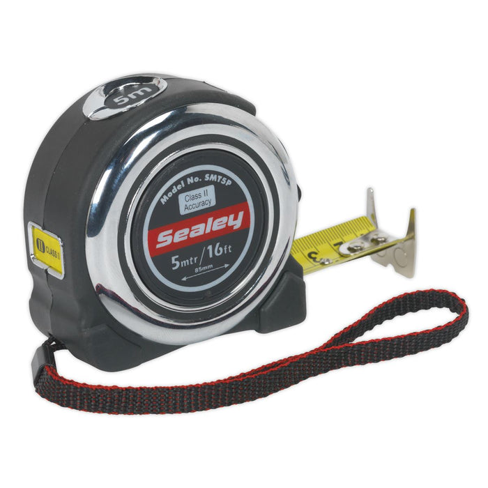 Sealey Professional Measuring Tape 5m(16ft) SMT5P Sealey  - Dynamic Drive