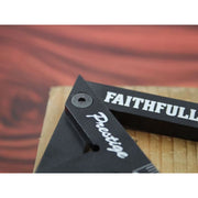 Faithfull Prestige Centre Finder Gauge Black Aluminium 100mm Faithfull - Dynamic Drive