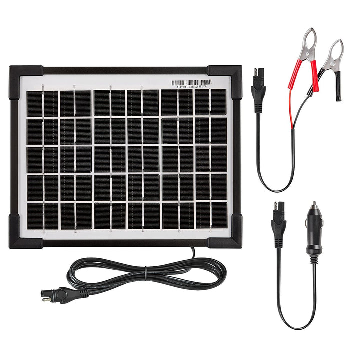 Ring Automotive RSP500 5W Solar Panel Battery Maintainer 18v Monocrystalline Cel Ring Automotive - Dynamic Drive
