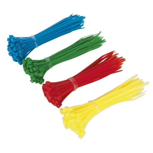 Sealey Cable Tie 100 x 2.5mm Pack of 200 CT200 Sealey - Dynamic Drive