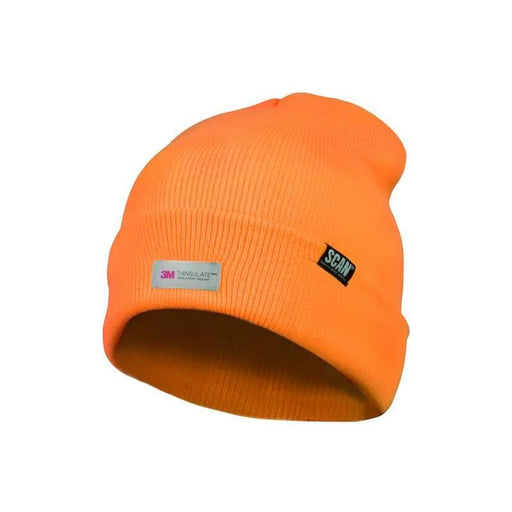 Scan Hi-Vis Beanie Hat Orange Scan - Dynamic Drive