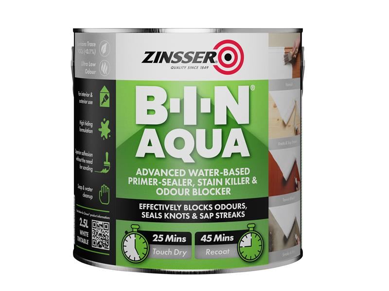 Zinsser B-I-N® Aqua 2.5 litre Zinsser - Dynamic Drive