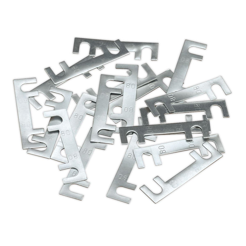 Sealey 80A Fuse 40 x 11mm - Pack of 20 120/802260 Sealey - Dynamic Drive