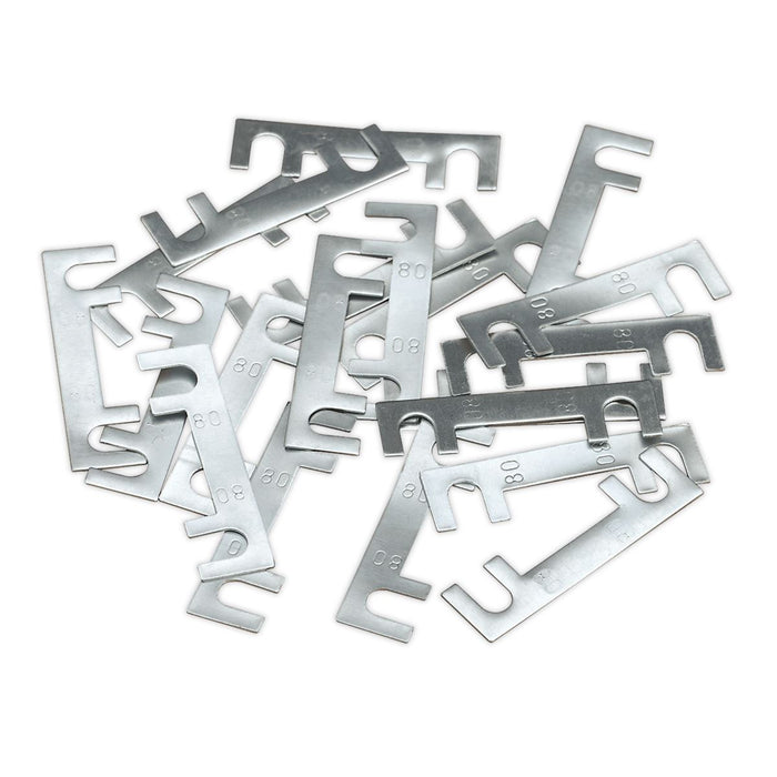 Sealey 80A Fuse 40 x 11mm - Pack of 20 120/802260 Sealey - Dynamic Drive