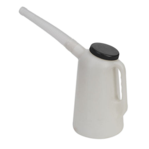Sealey Oil Container with Lid & Flexi-Spout 2L JDL2 Sealey  - Dynamic Drive