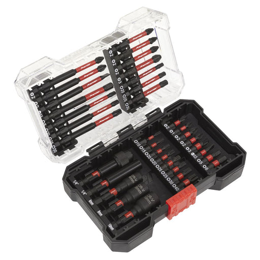 Sealey Power Tool Bit Set 35pc Impact Grade AK8283 Sealey - Dynamic Drive