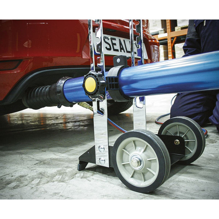 Sealey Exhaust Fume Extractor with 3m Ducting EFS07 Sealey - Dynamic Drive