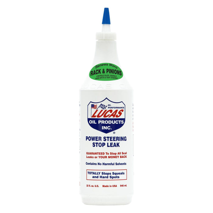 2 X Lucas Oil Power Steering Stop Leak Fix Rack/Box Fluid Seal 946Ml Lucas Oil - Dynamic Drive