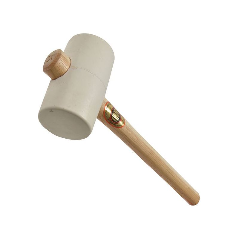 Thor 953W White Rubber Mallet 64mm 675g Thor - Dynamic Drive