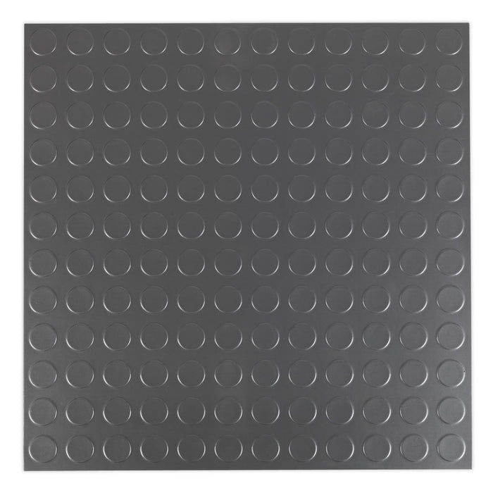 Sealey Vinyl Floor Tile Peel & Stick Backing - Silver Coin Pk 16 FT2S Sealey  - Dynamic Drive