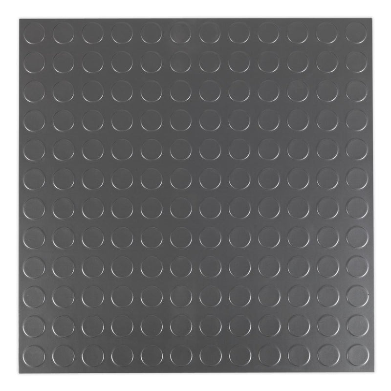 Sealey Vinyl Floor Tile with Peel & Stick Backing Silver Coin Pack of 16 FT2S Sealey - Dynamic Drive
